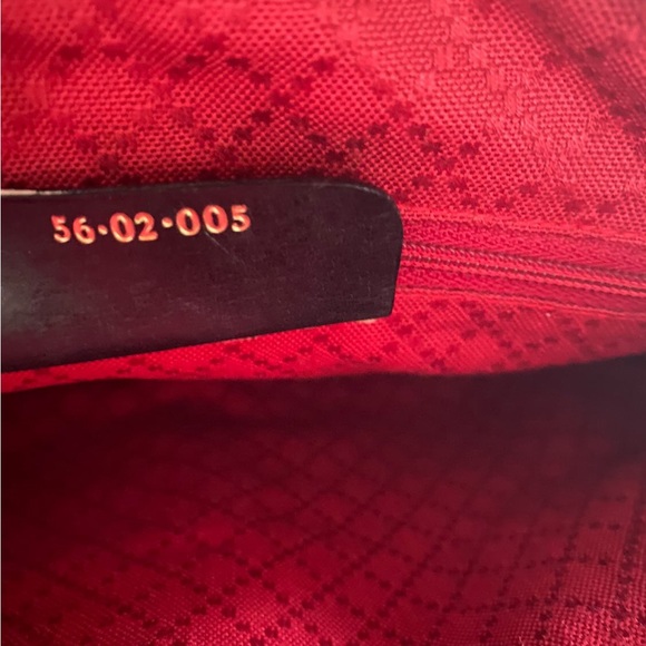 Gucci vintage combo. Crossbody canvas bag and vintage 1973 travel wallet. - Picture 4 of 14